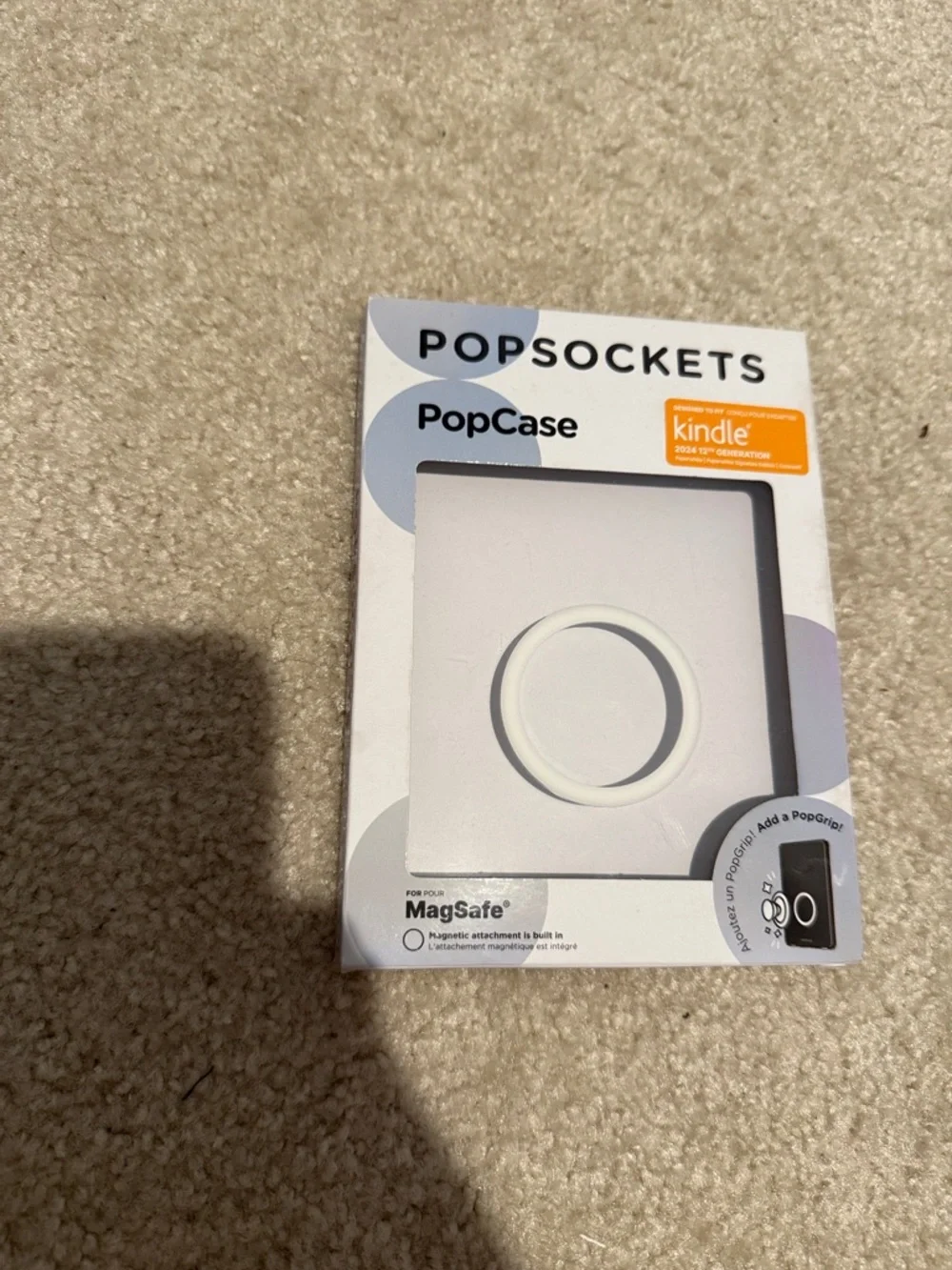 PopSocket PopCase for Kindle - White